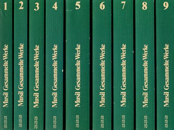 Musil, Gesammelte Werke.