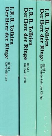 Tolkien, Der Herr der Ringe.