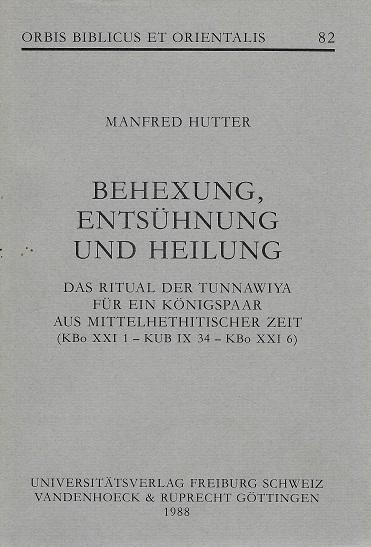 Hutter, Behexung, Entsühnung und Heilung.