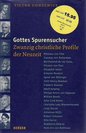 Conzemius, Gottes Spurensucher.