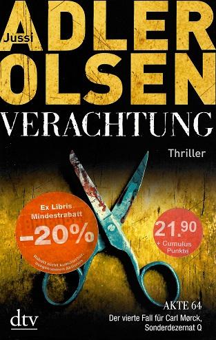 Adler-Olsen, Verachtung.