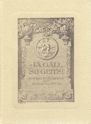 Von Tavel, Jä gäll, so geit's!.