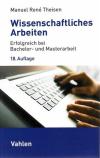 Thielen, Wissenschaftliches Arbeiten