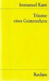 Kant, Träume eines Geistersehers